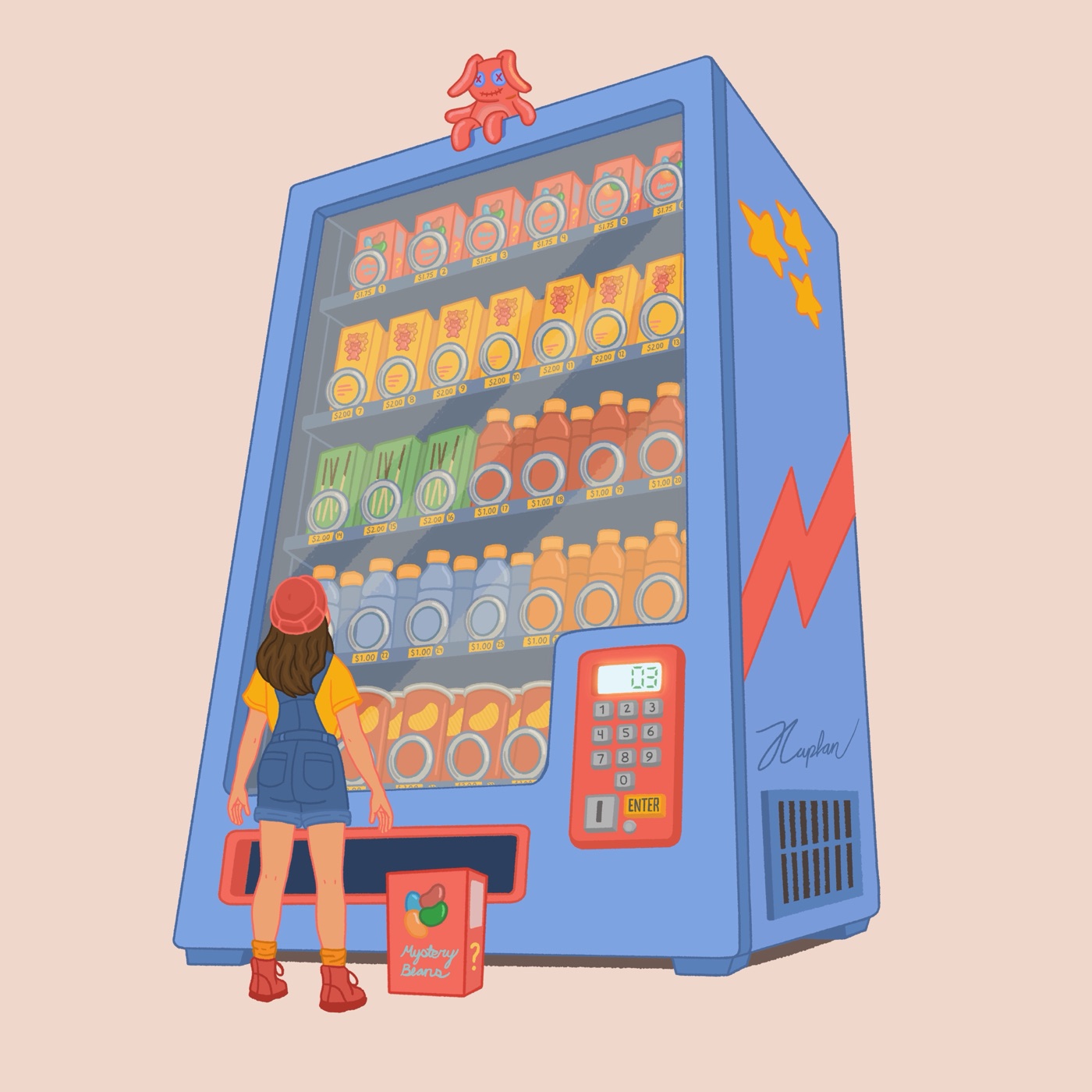 Illustration for Susie Bandoni And The Mystery Beans